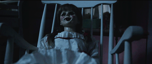 Hysterical Woman Screams and Punches Herself After Watching Annabelle: Creation - World Of Buzz