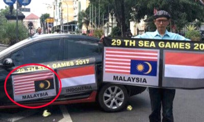 &Quot;I Purposely Attached Malaysia Flag Upside Down On My Car And Drove It Around&Quot; - World Of Buzz