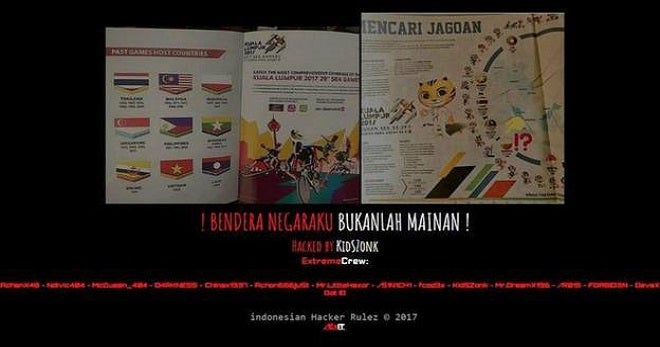 indonesian group hacks malaysian websites in light of flag controversy world of buzz 4 1