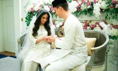 Johor Princess Wears Wedding Dress Woven By Convict, Netizens Surprised - World Of Buzz
