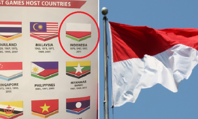 Malaysia Apologises For Printing Indonesian Flag Upside Down In Sea Games Booklet - World Of Buzz 4