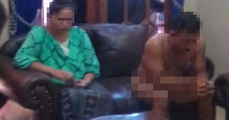 Man Stripped Naked After Neighbours Caught Him in an Affair with Married Woman - World Of Buzz 2