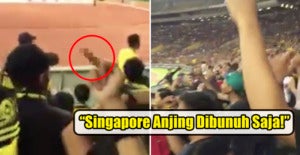M'sian Supporters Criticised for Chanting 'Singapore Anjing' After WINNING the Football Match - World Of Buzz