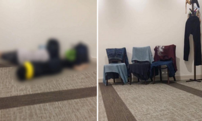 M'Sian Tourists Inconsiderately Sleeps And Dries Wet Clothes In Japan Prayer Room - World Of Buzz 5