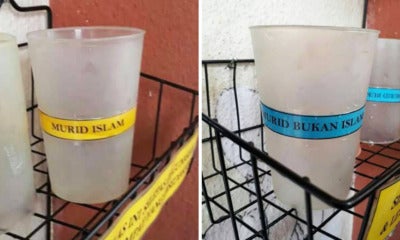 Netizens Respond To School Using Separate Cups For Muslim And Non-Muslim Students - World Of Buzz 7