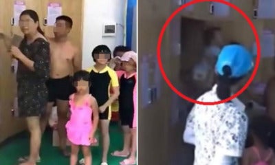 Parents Leave Their Baby Inside Locker Before Going Swimming - World Of Buzz 3