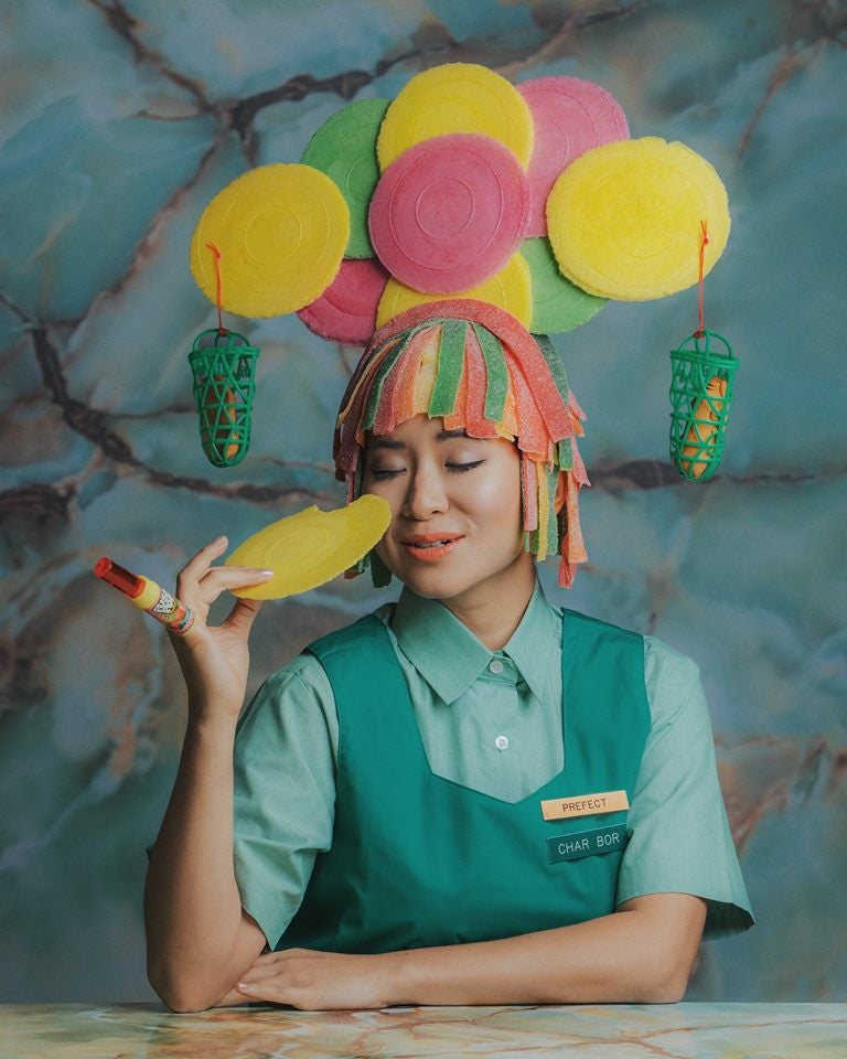 Photographer Recreates Childhood Memories Using Retro Snacks as Headdresses - World Of Buzz 2