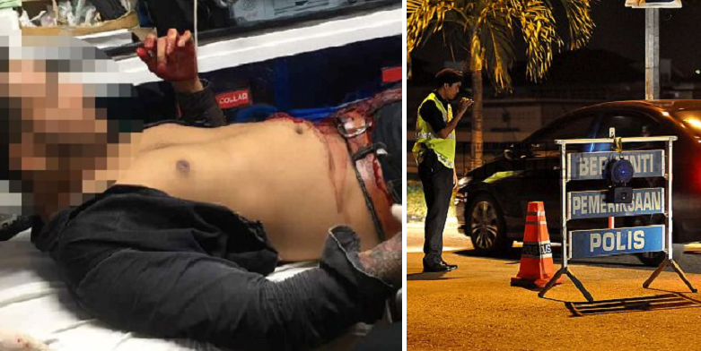 Police Catches Malaysians Who Were About To Commit Murder During Roadblock - World Of Buzz