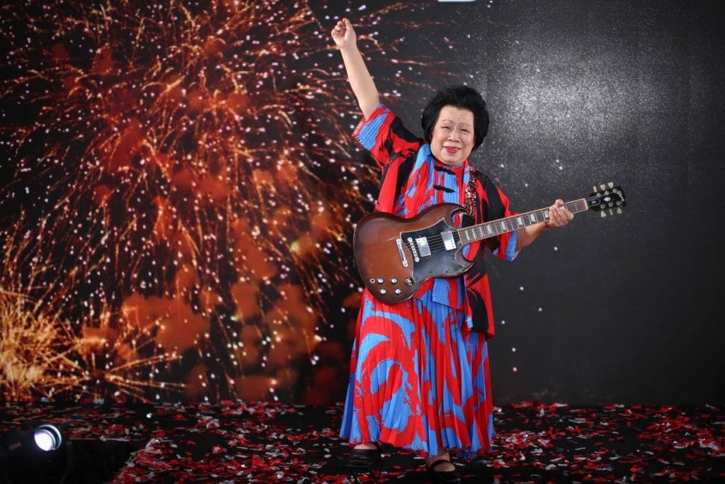S'pore's Very Own 81yo Rocker Granny Set to Perform for the National Day Parade - World Of Buzz