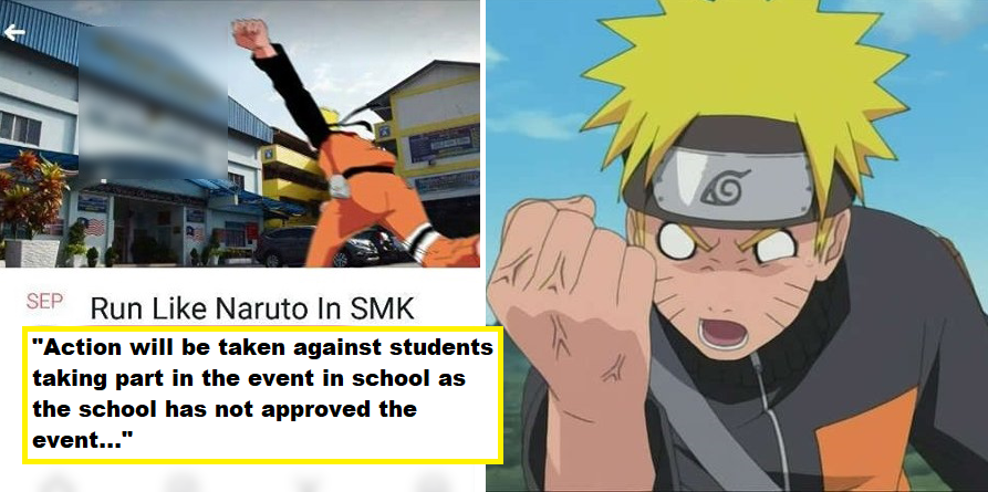 Cheras School Took 'Run Like Naruto' Event Seriously and Banned Students From Participating - World Of Buzz 5