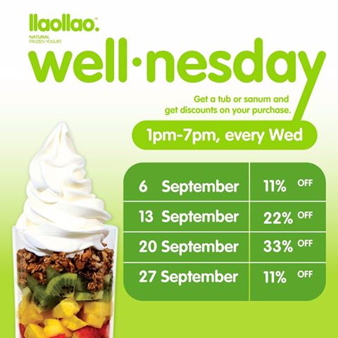 Did You Know That Llaollao Malaysia Has Discounts Up To 33% Every Wednesday? - World Of Buzz