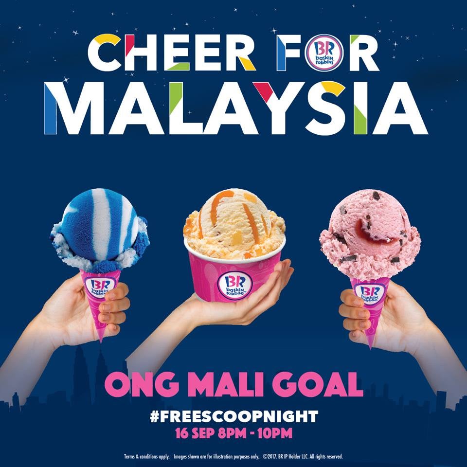 Guys, Don't Forget Your Free Scoop of Ice Cream at Baskin-Robbins on September 16! - WORLD OF BUZZ