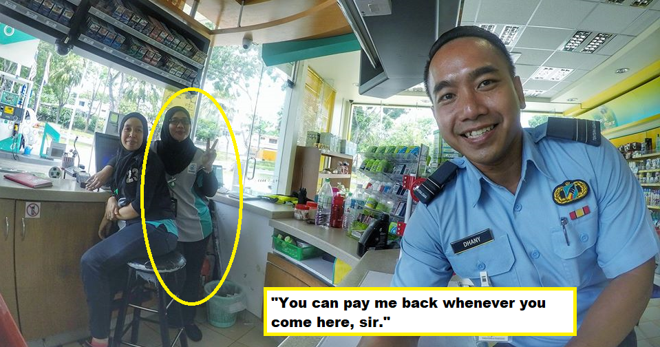 its ok ill pay first kind malaysian woman tells man who needed help world of buzz