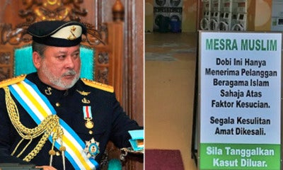 Johor Sultan Orders The Launderette To Stop Muslim-Only Practice Or Risks Getting Shut Down - World Of Buzz