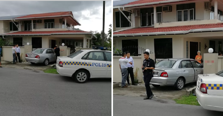 Msian Gets Crushed Between Car And Fence While Opening House Gate World Of Buzz 4 1