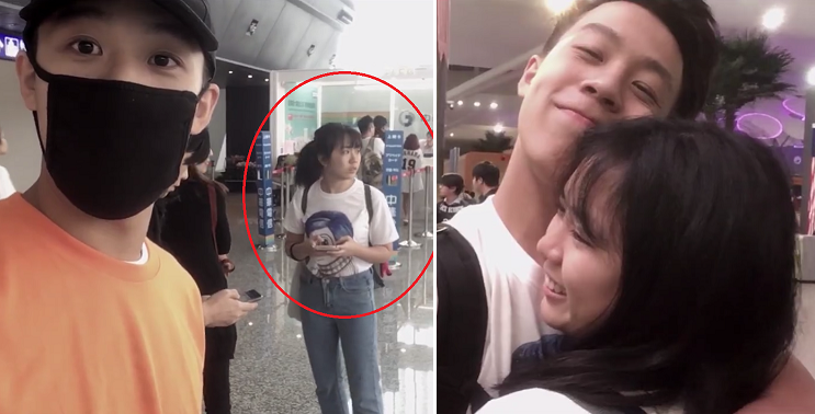 M'sian Guy Moves Gf To Tears By Flying To Taiwan Just To Send Her Off - World Of Buzz 7