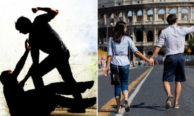 M'Sian Man Assaults Couple For Kissing In Front Of Rome Mosque - World Of Buzz 3