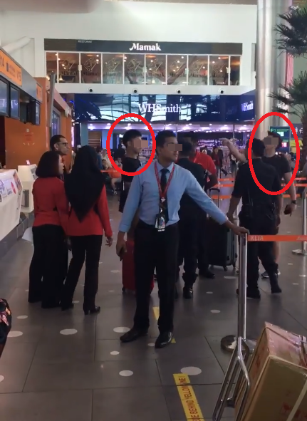 Netizen Shares How 2 Men Were Stopped By Klia2 Staff For Rudely Cutting Queue - World Of Buzz 1