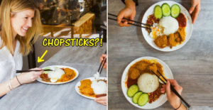 PappaRich Australia Under Fire After Photos of Nasi Lemak Being Eaten with Chopsticks Go Viral - WORLD OF BUZZ 12