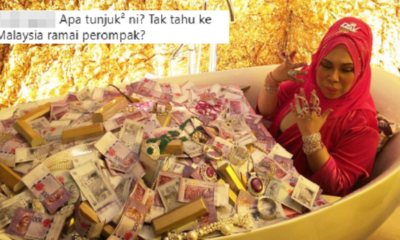Photo Of Datuk Seri Vida In Bathtub Full Of Cash Draws Criticism From Malaysians - World Of Buzz