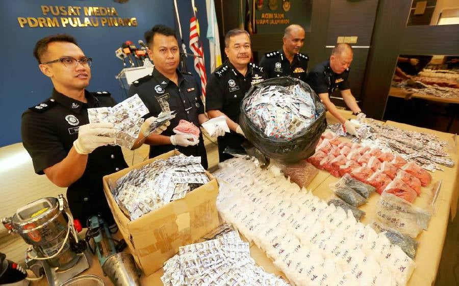 Siblings Caught Operating Ecstasy Lab In Penang, Has Up To Rm760,000 Worth Of Drugs Stashed - World Of Buzz