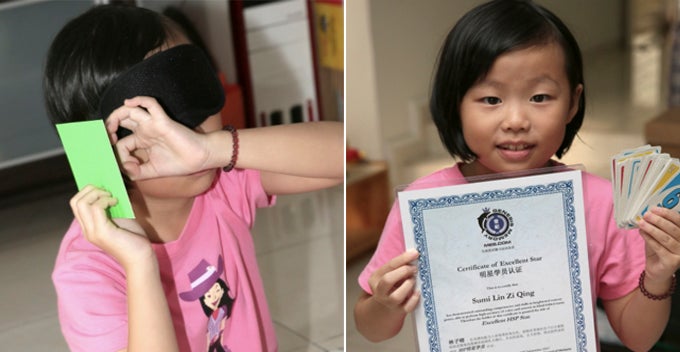 This 8-Year-Old Kid Can 'Listen' And 'Feel' The Colour Of Card Using Her Brain Power - World Of Buzz