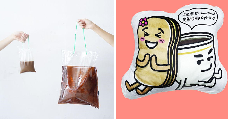 This Shop Made The Adorable 'Kopi Dabao Bag' Plus Many More Food-Themed Items! - World Of Buzz