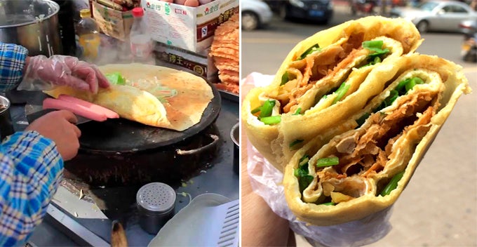 This Street Food Vendor Earns At Least Rm63,000 Per Month From Selling 'Jianbing' - World Of Buzz