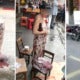 Woman Delivers Baby On Street, Walks Home With Newborn And Grocery Bag - World Of Buzz 1