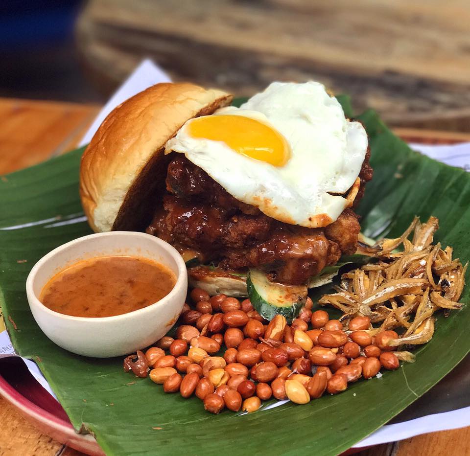 X Restaurants &Amp; Cafes You Can Get To Try The Highly Raved Nasi Lemak Burger - World Of Buzz 2