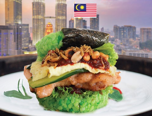 x Restaurants & Cafes You Can Get To Try The Highly Raved Nasi Lemak Burger - World Of Buzz 3