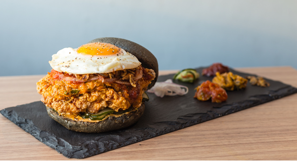 x Restaurants & Cafes You Can Get To Try The Highly Raved Nasi Lemak Burger - World Of Buzz