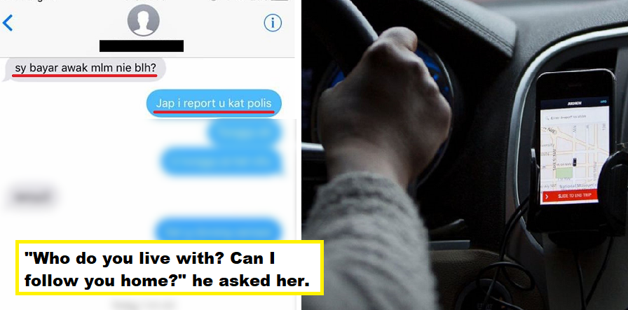 &Quot;Can I Pay You For Tonight?&Quot; Perverted M'Sian Uber Driver Asks Passenger For Sex - World Of Buzz