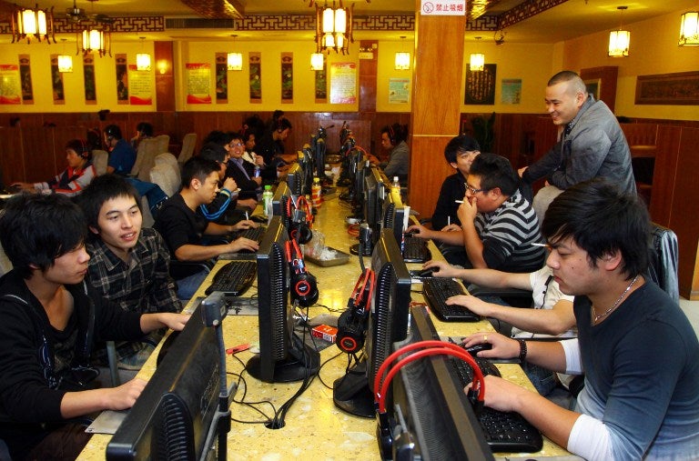 china internet cafe nov 2012