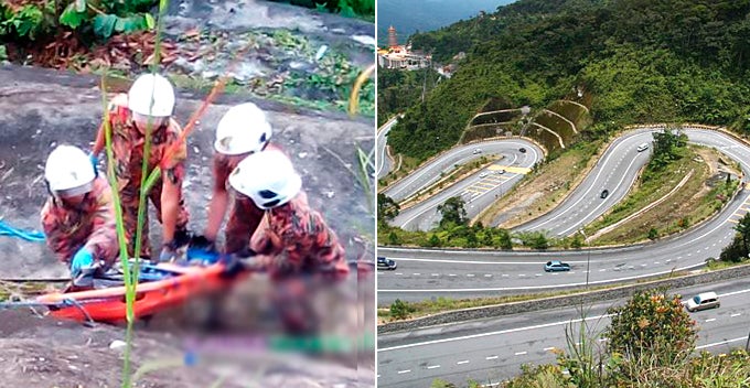 Dead Man Stuffed In Gunny Sack And Dumped Over Cliff En-Route To Genting Highlands - World Of Buzz