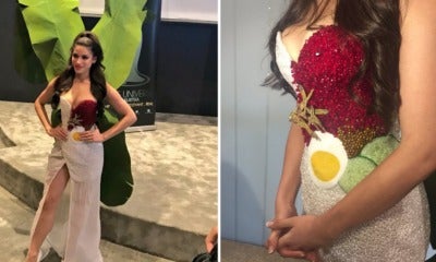Miss Universe Malaysia'S National Costume Was Just Revealed, And It'S Nasi Lemak-Inspired! - World Of Buzz 12