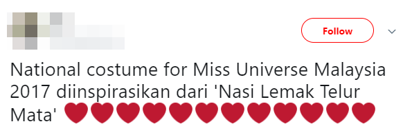 Miss Universe Malaysia's National Costume Was Just Revealed, and it's Nasi Lemak-Inspired! - WORLD OF BUZZ 1