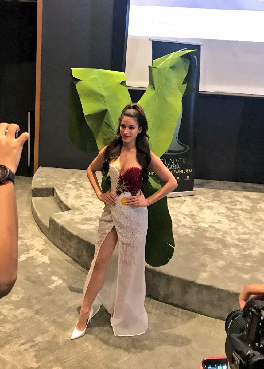 Miss Universe Malaysia's National Costume Was Just Revealed, and it's Nasi Lemak-Inspired! - WORLD OF BUZZ 6