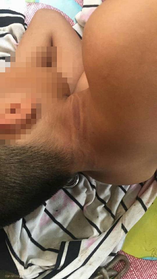 M'sian Soldier Brutally Punishes Child for Cutting Class by Chaining Him to Gas Tank - WORLD OF BUZZ 1
