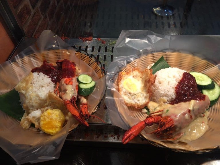 nasi lemak lobster cheras