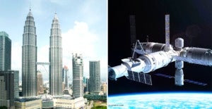 China's Space Station is Crashing Down to Earth, KL Listed Among Potential Crash Zone - WORLD OF BUZZ 2