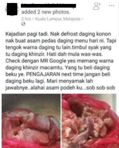 Here's What Kpdnkk Has To Say About Viral Status Of Mystery &Quot;Pork&Quot; Meat - World Of Buzz 1