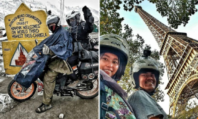 Inspiring M'Sian Couple Went On An Epic Trip Riding A Kapcai From Klang To Europe - World Of Buzz 3