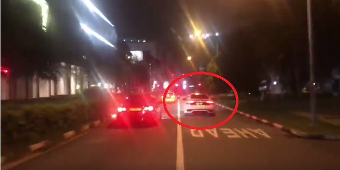 Maserati Driver Runs Over Traffic Police, Escapes and Abandons Car by Roadside - WORLD OF BUZZ 1