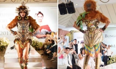 Miss Universe Indonesia Reveals 'Orang Utan' National Costume - World Of Buzz 4