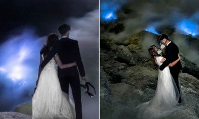 M'Sian Photographer Shot These Amazing Wedding Photos At Volcano, Check Em Out! - World Of Buzz