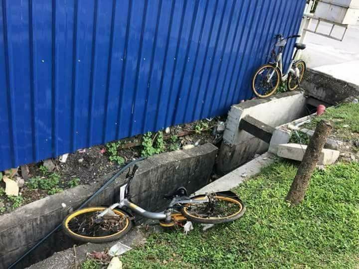 M'sians Outraged Over Photos of Shared Bicycles Badly Vandalised and Abused - WORLD OF BUZZ 2