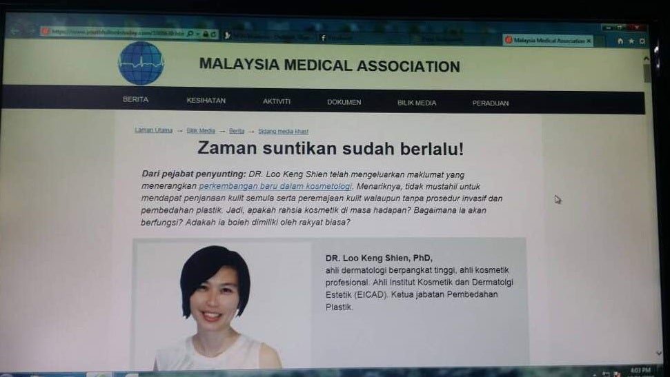Scam Website Uses M'sian Doctor's Name To Trick People In Buying Fake Products - World Of Buzz