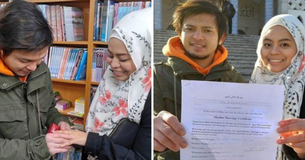 This Malaysian Couple Had A Simple 4-Minute Wedding At A Bookshop In South Korea - World Of Buzz 1