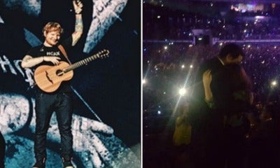 Two Couples Got Engaged At Ed Sheeran'S Bukit Jalil Concert Last Night - World Of Buzz 2